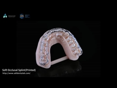 3D Printed Soft Occlusal Splints For Bruxism ความสบายใจ การพิมพ์ฟัน